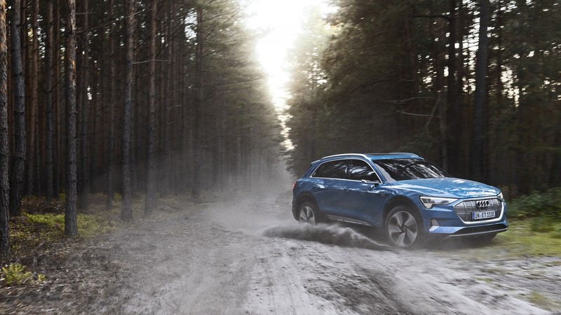 Audi e-tron, 2020 Cars, SUV, electric cars, 4K