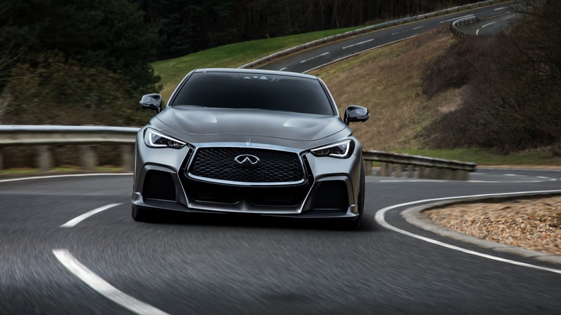 Infiniti Q60 Project Black S, 2018 Cars, 4K
