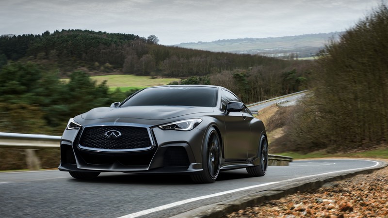 Infiniti Q60 Project Black S, 2018 Cars, 4K