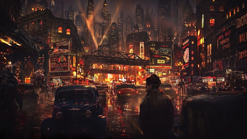 futuristic, cyberpunk, future world, 4K