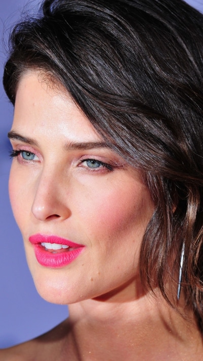 Celebrity Cobie Smulders, Face, Actress, Canadian, Blue Eyes, Black Hair, 720x1280
