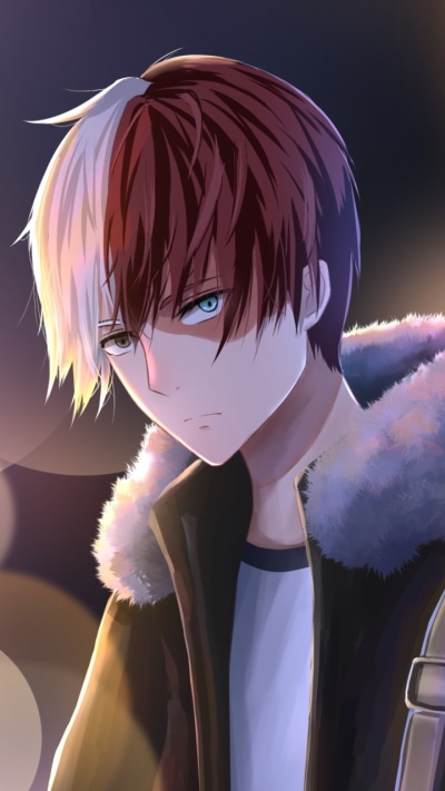 Anime My Hero Academia, Shoto Todoroki, 720x1280