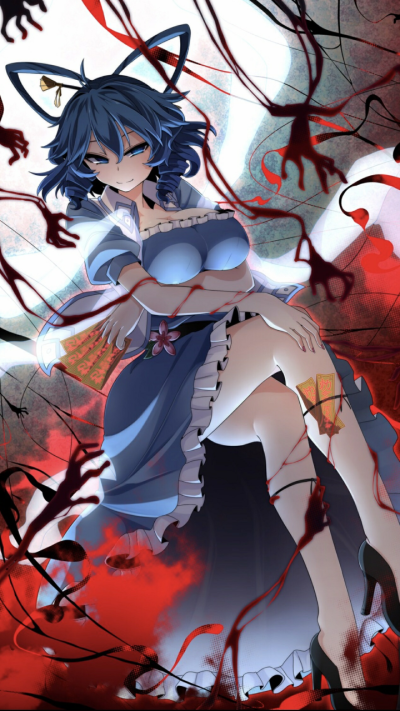 Anime Touhou, Seiga Kaku, 720x1280
