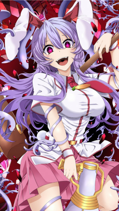 Anime Touhou, Reisen Udongein Inaba, 720x1280