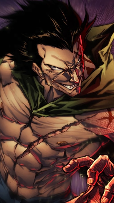 Anime One Piece, Black Hair, Monkey D. Dragon, 720x1280