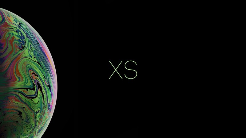iPhone XS, space gray, 4K