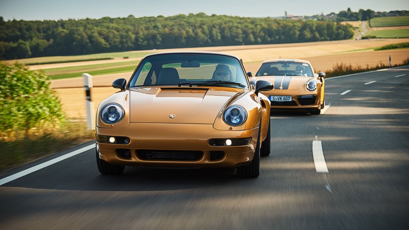 Porsche 993 Turbo S Project Gold, 2018 Cars, limited edition, 4K