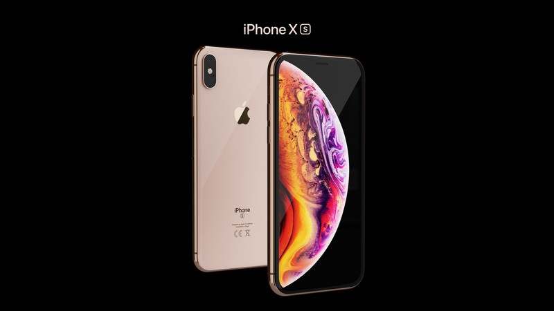 iPhone XS, iPhone XS Max, gold, smartphone, 4k, Apple September 2018 Event