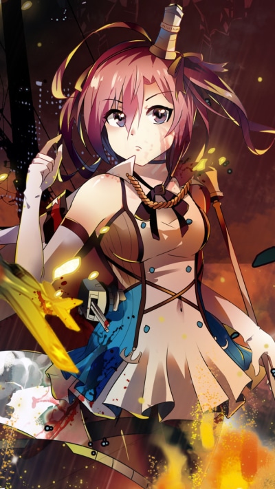 Anime Azur Lane, Bilan Hangxian, Saratoga (Azur Lane), 720x1280