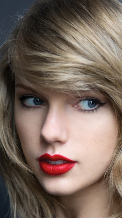Music Taylor Swift, American, Blue Eyes, Blonde, Lipstick, Face, 720x1280