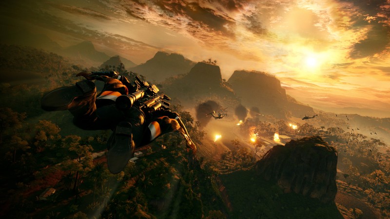 Just Cause 4, Gamescom 2018, screenshot, 4K