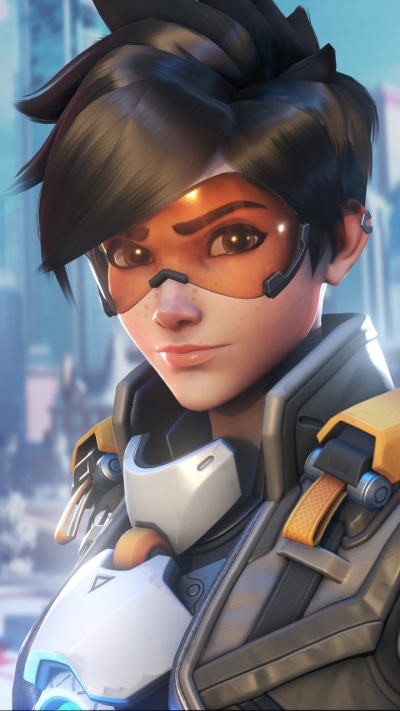 Video Game Overwatch 2, Overwatch, Tracer (Overwatch), 720x1280