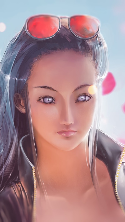 Anime One Piece, Nico Robin, 720x1280