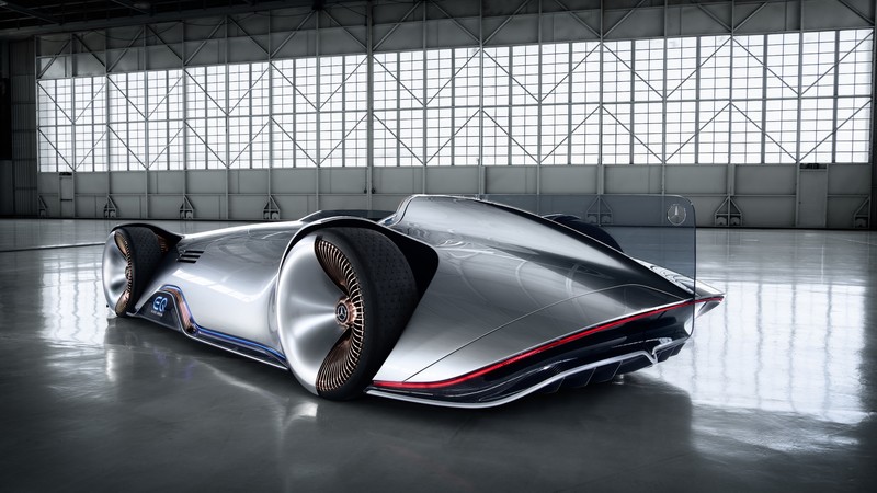 Mercedes-Benz Vision EQ Silver Arrow, electric cars, 2018 Cars, supercar, 4K