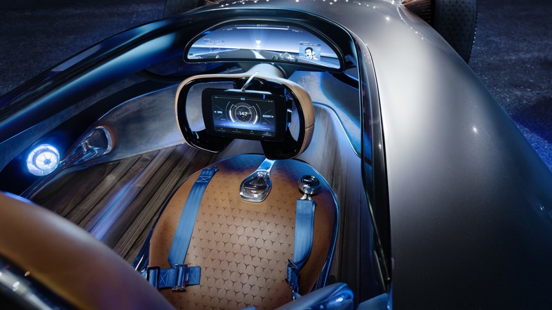 Mercedes-Benz Vision EQ Silver Arrow, electric cars, 2018 Cars, supercar, 4K