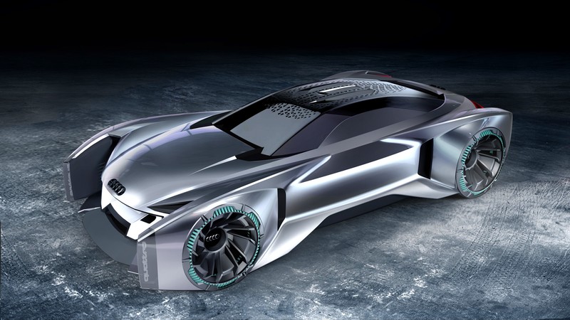 Audi PAON 2030, supercar, 4K