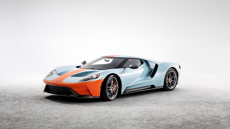 Ford GT Heritage Edition, 2019 Cars, supercar, 4K