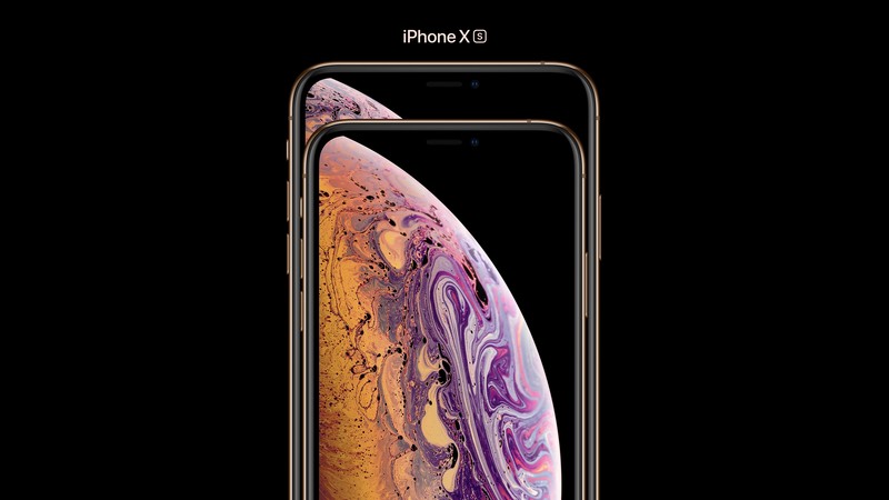 iPhone XS, iPhone XS Max, gold, smartphone, 4k, Apple September 2018 Event