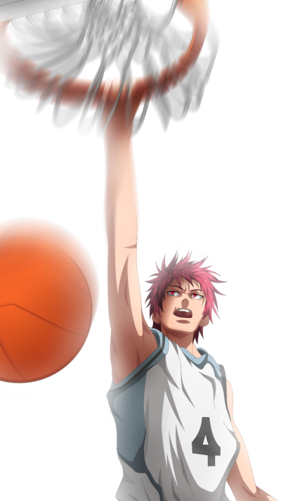 Anime Kurokos Basketball, Seijūrō Akashi, 720x1280