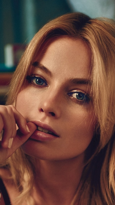 Celebrity Margot Robbie, Blue Eyes, Face, Actress, Australian, Blonde, 720x1280