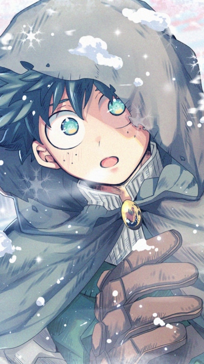 Anime My Hero Academia, Izuku Midoriya, 720x1280