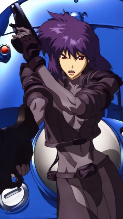 Anime Ghost In The Shell, Motoko Kusanagi, 720x1280