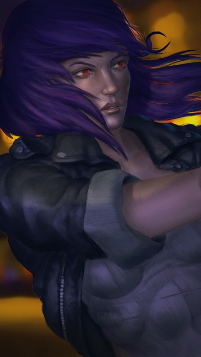 Anime Ghost In The Shell, 720x1280