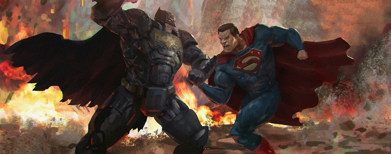 batman, superman, artwork, artist, hd, artstation, superheroes