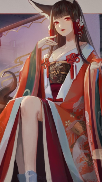 Anime Azur Lane, Bilan Hangxian, Akagi (Azur Lane), 720x1280