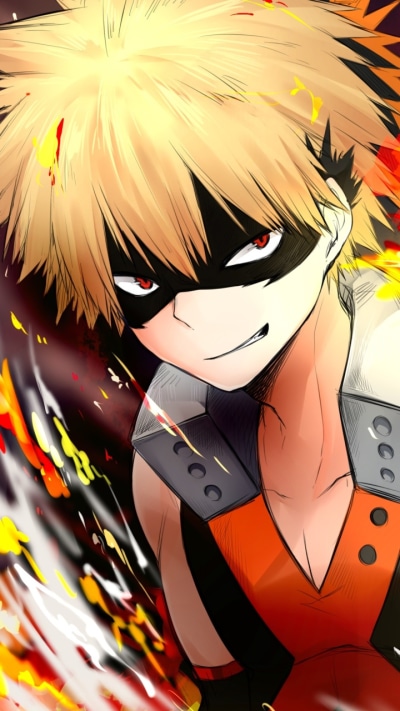 Anime My Hero Academia, Katsuki Bakugou, 720x1280