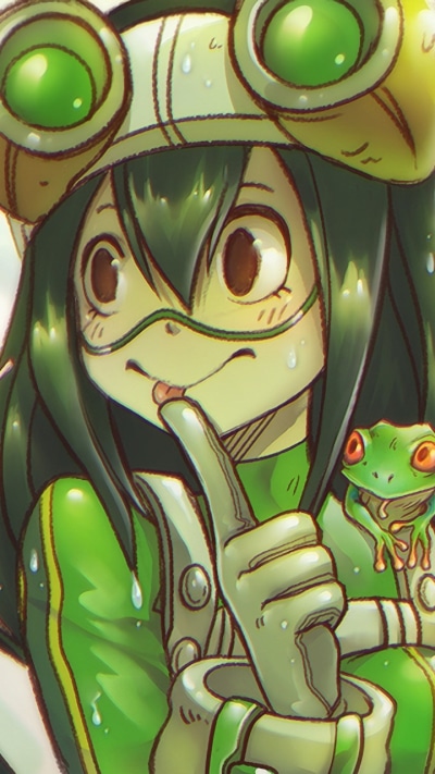 Anime My Hero Academia, Tsuyu Asui, 720x1280