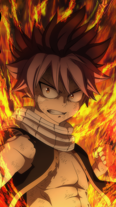 Anime Fairy Tail, Natsu Dragneel, 720x1280
