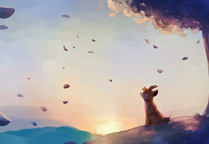 dog, animals, artist, artwork, digital art, hd, deviantart