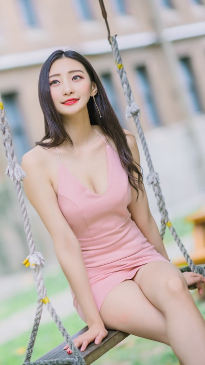 Women Asian, Black Hair, Model, 720x1280