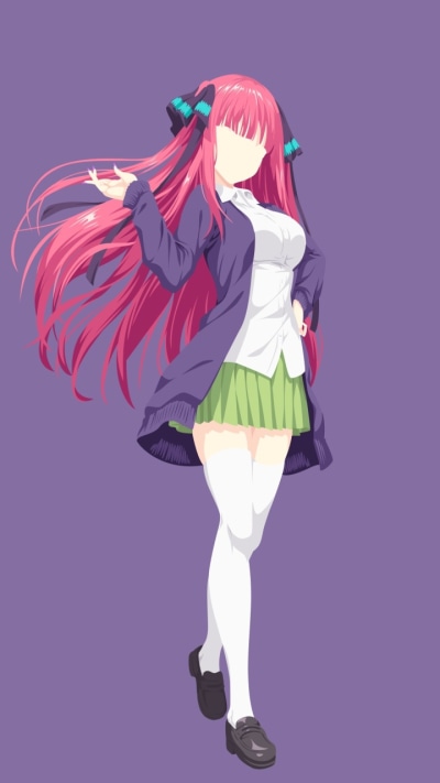 Anime The Quintessential Quintuplets, Nino Nakano, 720x1280
