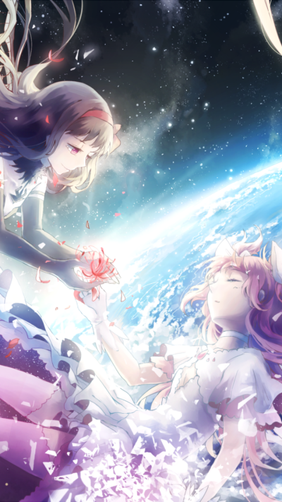 Anime Puella Magi Madoka Magica, Homura Akuma, Homura Akemi, Ultimate Madoka, Madoka Kaname, 720x1280