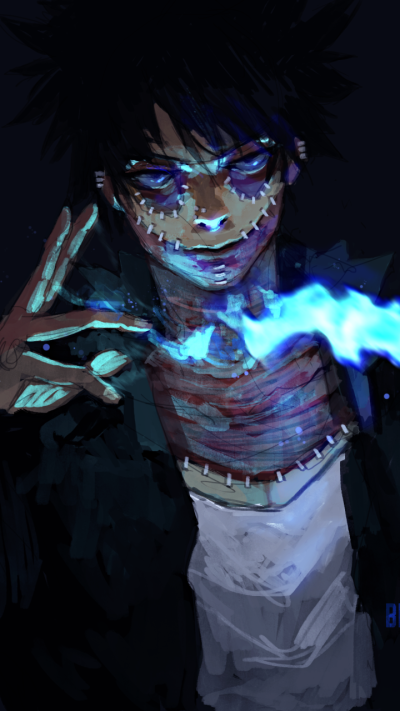 Anime My Hero Academia, Dabi (Boku No Hero Academia), 720x1280