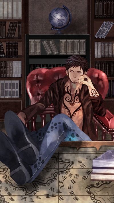 Anime One Piece, Trafalgar Law, 720x1280