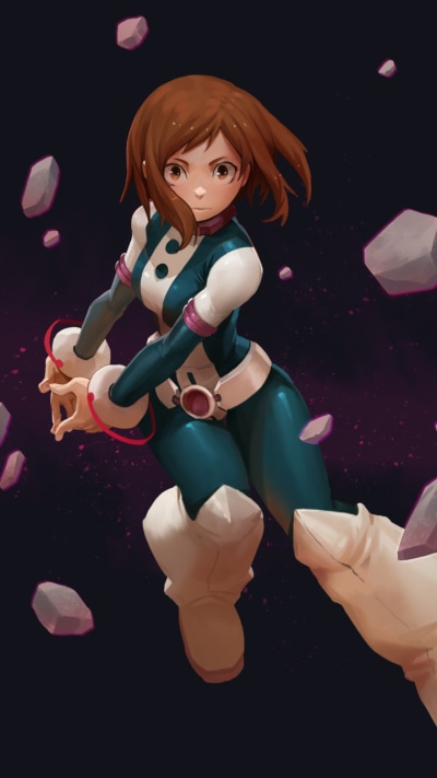 Anime My Hero Academia, Ochaco Uraraka, 720x1280
