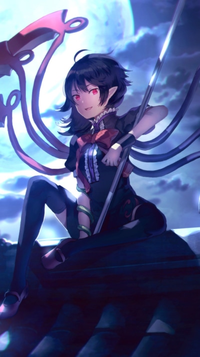 Anime Touhou, Nue Houjuu, 720x1280