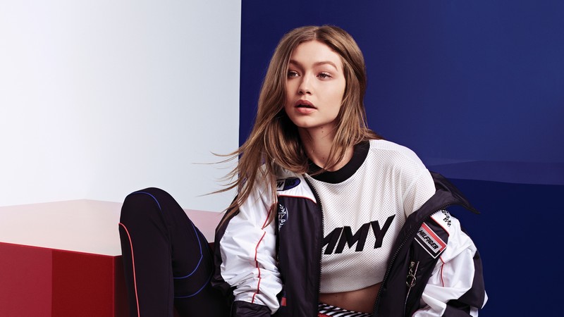gigi hadid, celebrities, girls, photoshoot, hd, tommy hilfiger