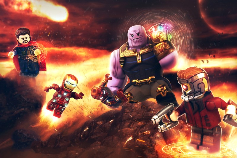 avengers infinity war, movies, 2018 movies, hd, 4k, 5k, lego