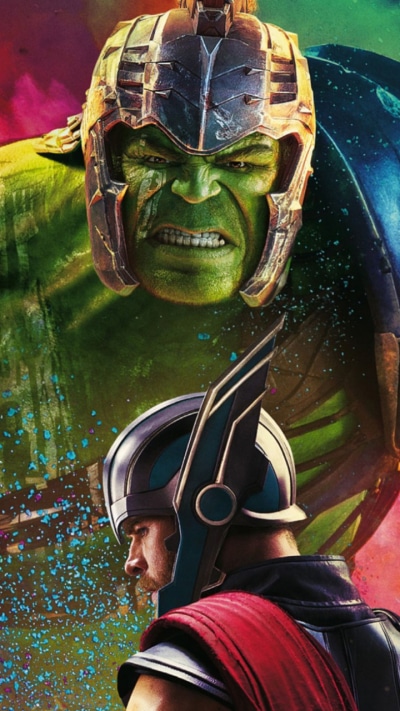 Movie Thor: Ragnarok, Thor, Hulk, 720x1280