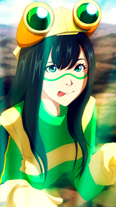 Anime My Hero Academia, Tsuyu Asui, 720x1280