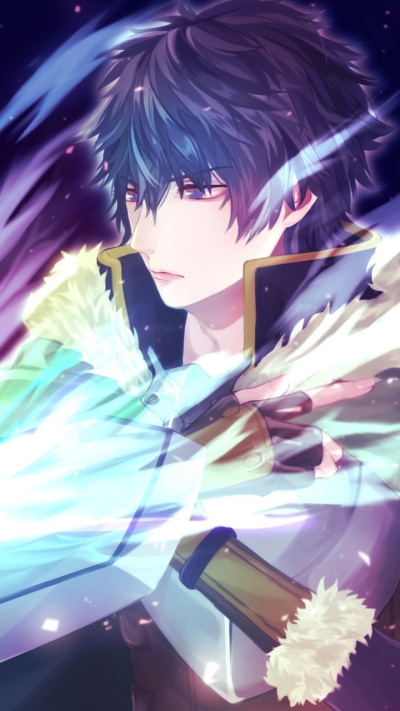 Anime The Rising of the Shield Hero, Naofumi Iwatani, Purple Eyes, 720x1280
