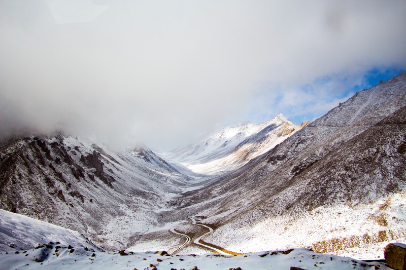 snow, mountains, nature, hd, 4k, 5k