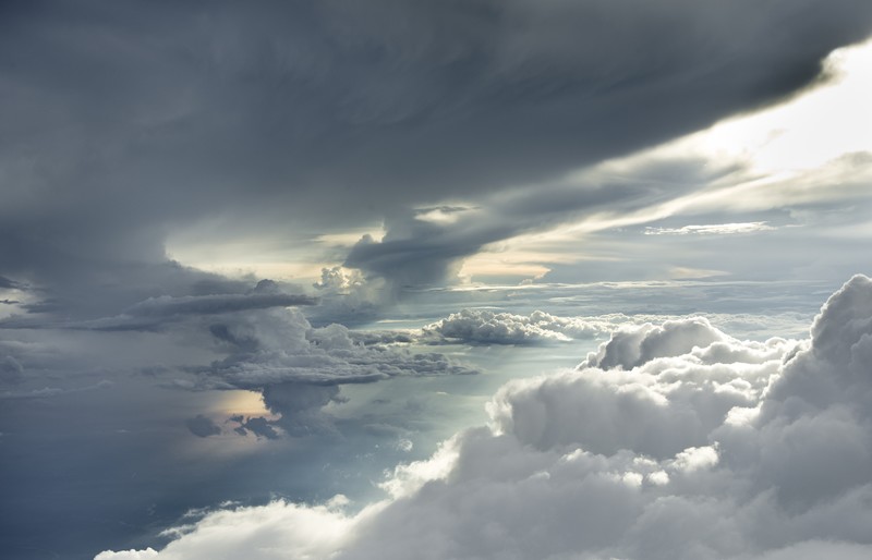 sea of clouds, clouds, sky, hd, 4k, 5k, photography