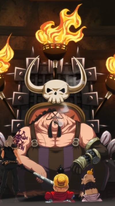 Anime One Piece, Queen The Plague, Monkey D. Luffy, Hyogoro (One Piece), 720x1280
