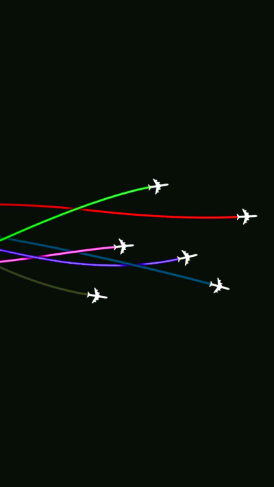 Artistic Minimalist, Aircraft, 720x1280