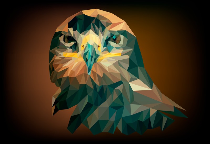 artistic, abstract, owl, hd, 4k, 5k